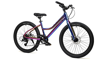 Подростковый велосипед Shuster t90 purple — ракурс слева